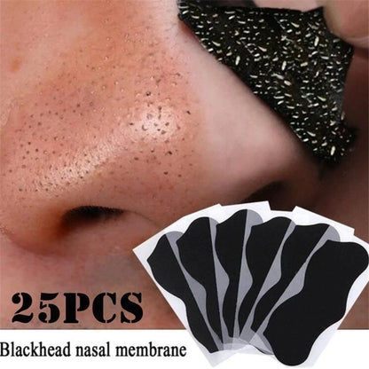 10 PCS Nose Blackhead Remover Mask - Deep Cleansing, Pore Shrinkage, and Acne Treatment with Clean Strips for Skin Care
