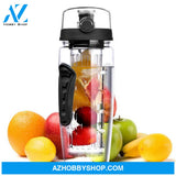 1000Ml Water Fruit Bottle Bpa Free Plastic Sport Infuser Bottles With Juice Shaker Drink Of