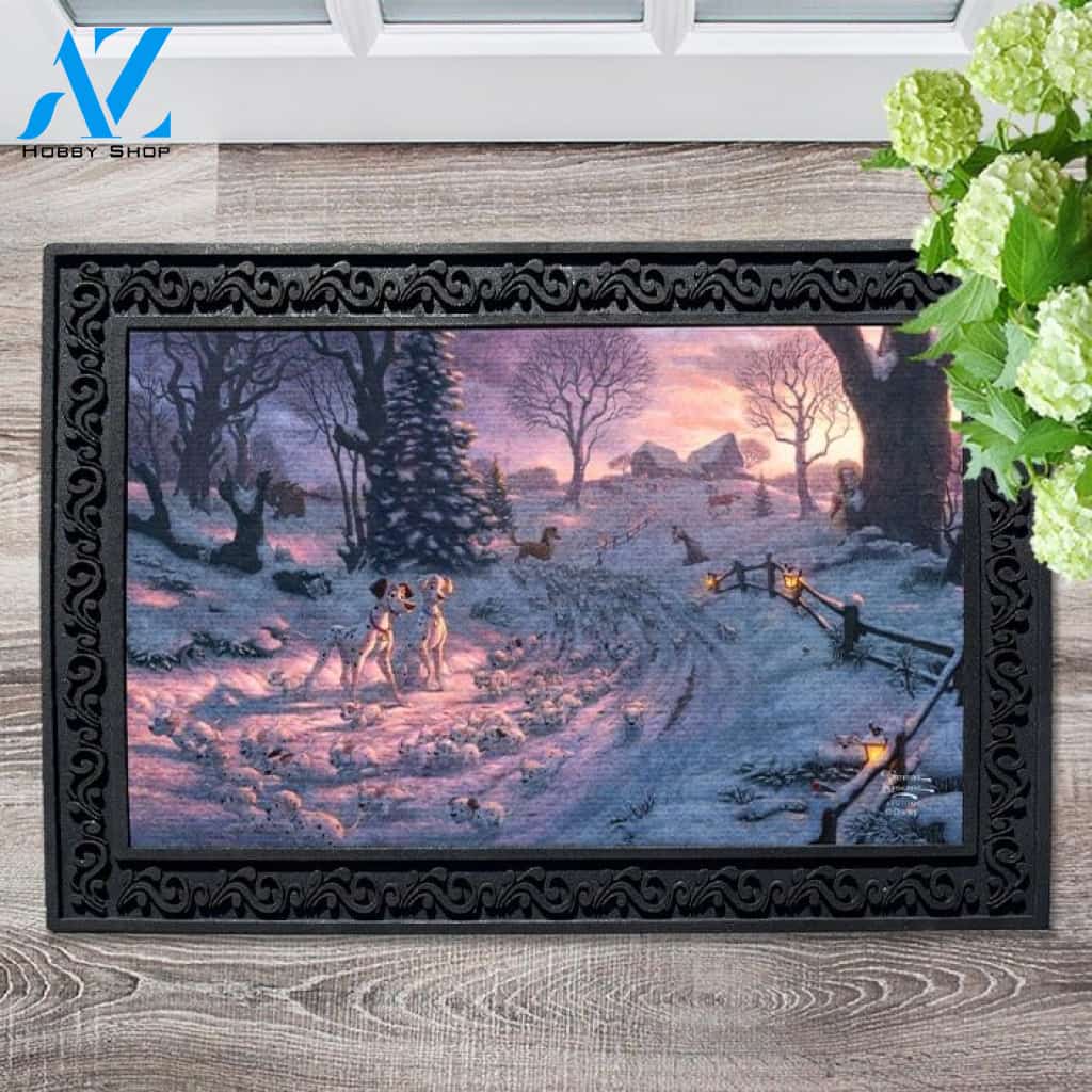 101 Dalmatians on the Run Doormat - 18