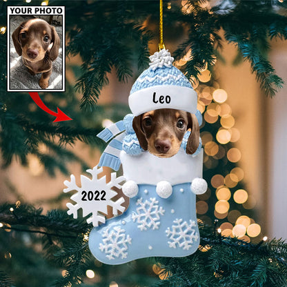 Personalized Gift For Pet Lovers Pet In Christmas Sock 2022