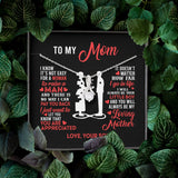 Necklace Gift for Mom - To My Mom You Are Appreciated, Gift Idea for Son, Daughter, Necklace for Birthday, Mother's Day Alluring Beauty Necklace XL052B