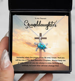 To My Dearest Granddaughter Necklace Gift - Daughter Necklace You will be one of the most beautiful chapters Love Knot, Alluring Beauty Necklace 068E - TGV