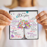 To My Daughter | My Love For You | Gift for Daughter from Mom Alluring Beauty Necklace