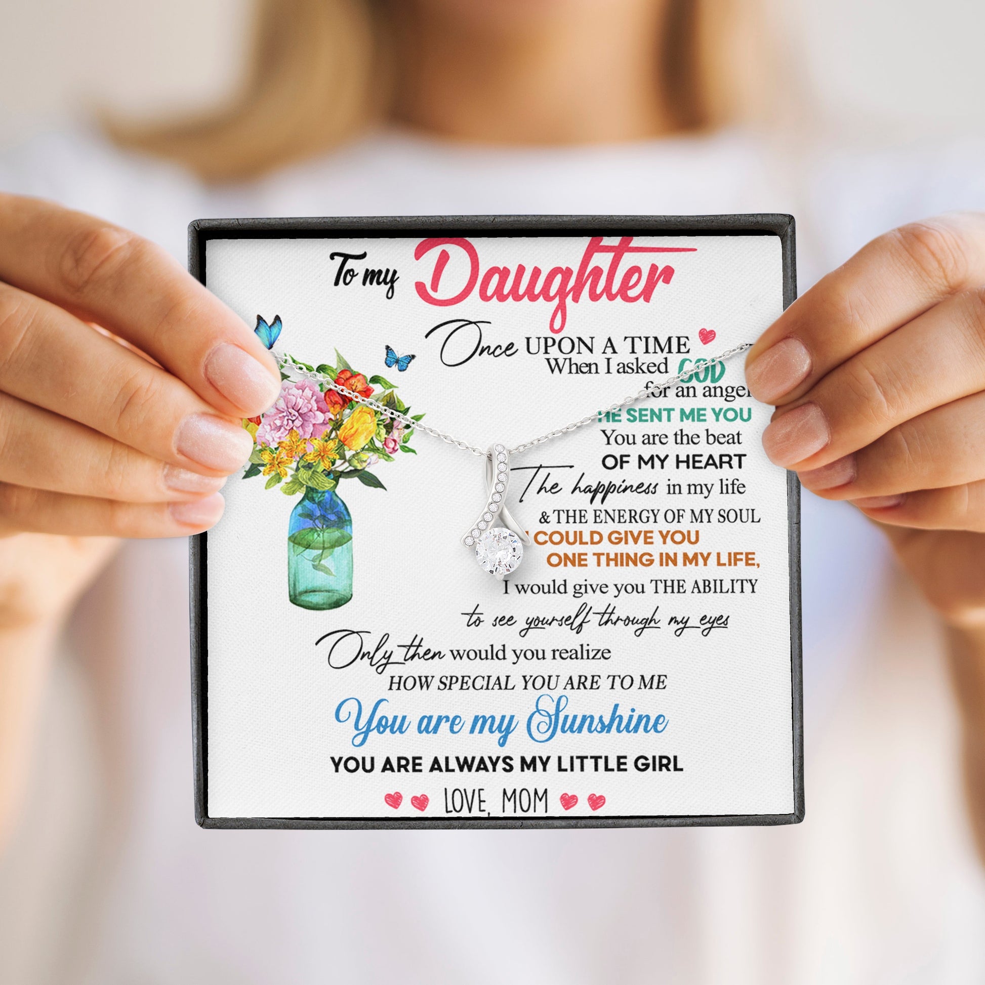 To My Daughter | Once Upon A Time |  Alluring Beauty Necklace
