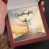 To My Dearest Granddaughter Necklace Gift - Daughter Necklace You will be one of the most beautiful chapters Love Knot, Alluring Beauty Necklace 068E - TGV