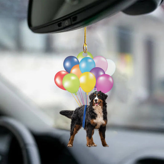 Bernese Moutain Fly With Bubbles Dog Hanging Ornament Dog Ornament Godmerch