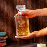 BAKER Personalized Whiskey Decanter Set 5