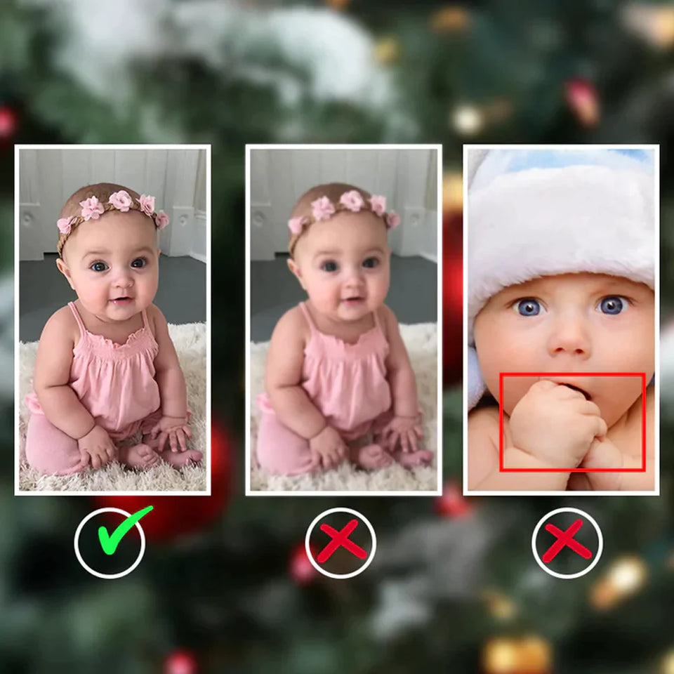 Custom Photo Softball Ornament for Daughter, Custom Acrylic Softball Christmas Ornament for Daughter, Mom HB