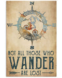 Cycling Not All Vertical Wall Hanging, Wall Decor Visual Art