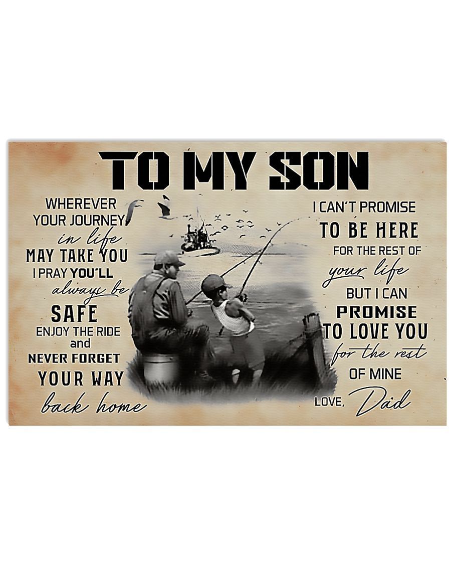 Fishing I Pray You'll Always Be Safe Wall Hanging, Wall Decor Visual Art