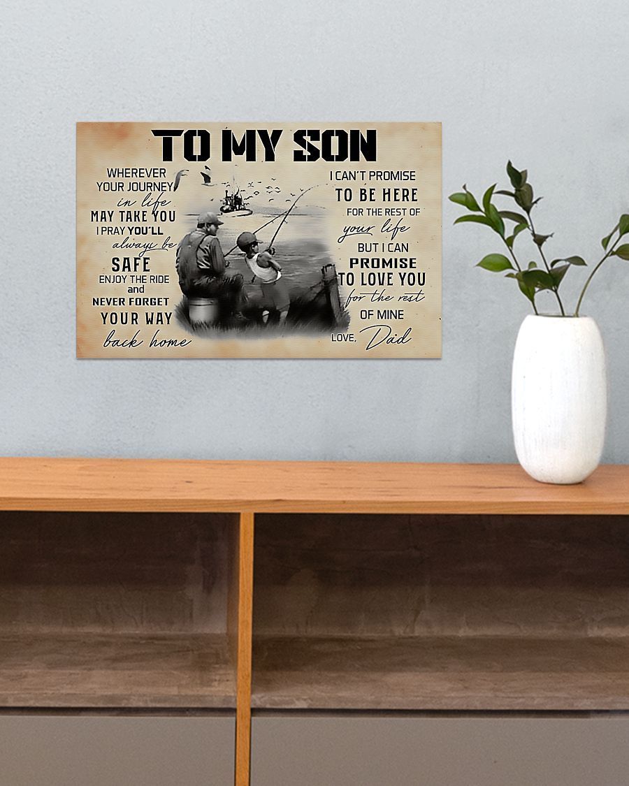 Fishing I Pray You'll Always Be Safe Wall Hanging, Wall Decor Visual Art