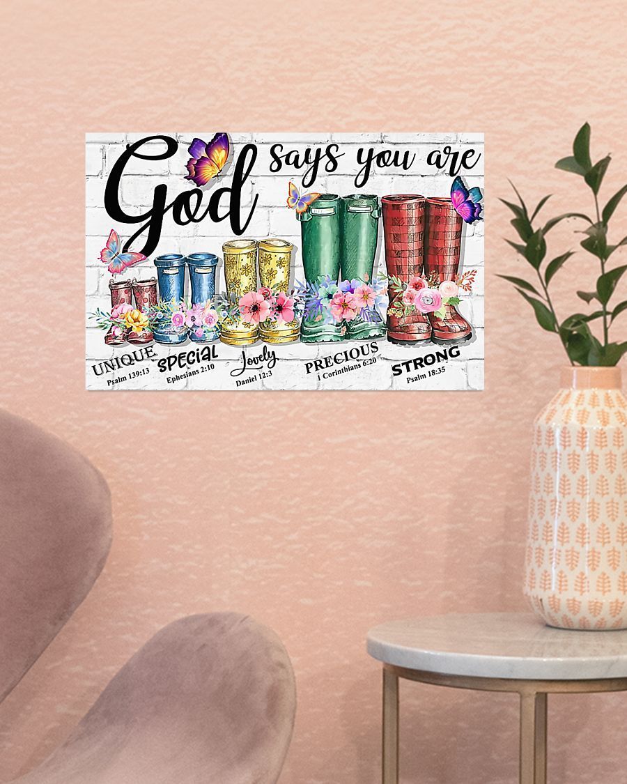 Garden God Says You Are Wall Hanging, Wall Decor Visual Art