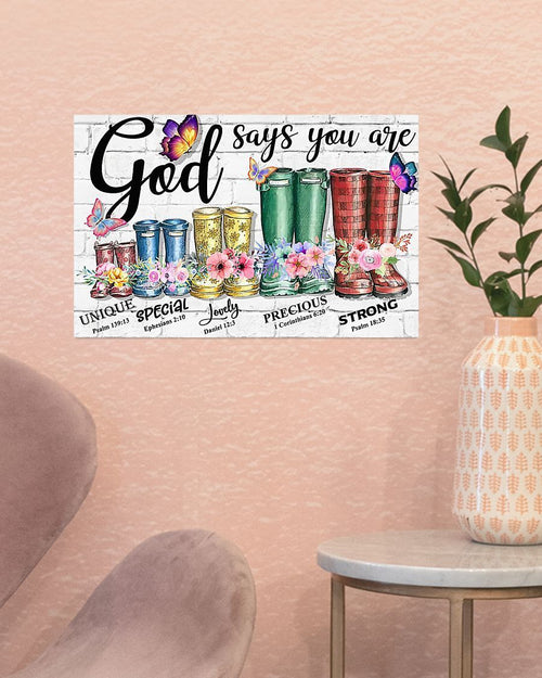 Garden God Says You Are Wall Hanging, Wall Decor Visual Art