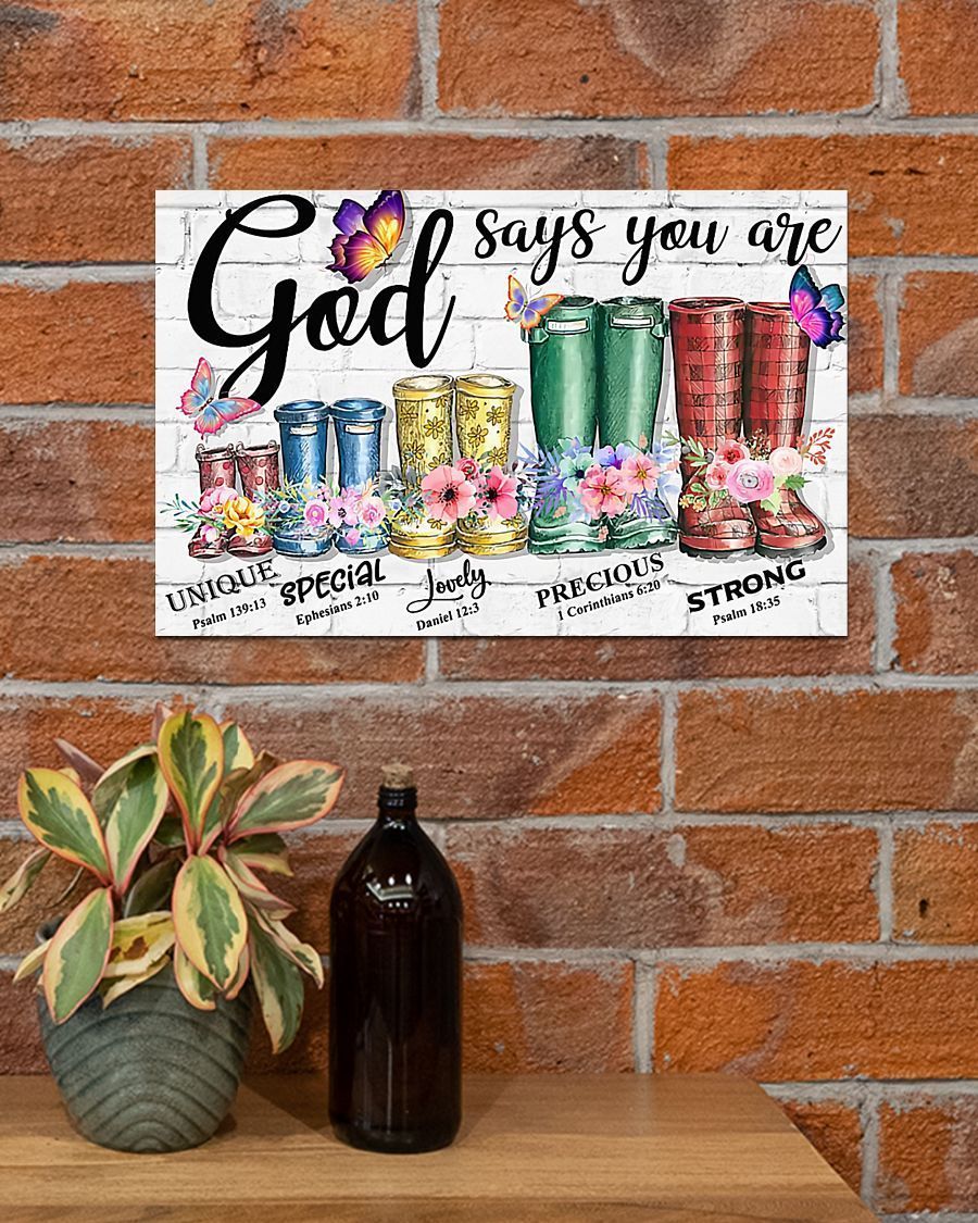 Garden God Says You Are Wall Hanging, Wall Decor Visual Art