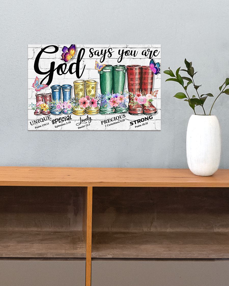 Garden God Says You Are Wall Hanging, Wall Decor Visual Art