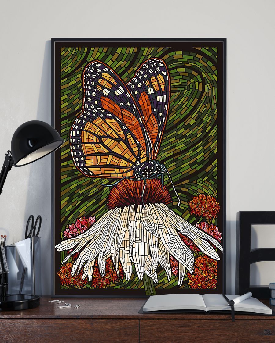 Butterfly Art Vertical Wall Art Prints, Wall Decor Visual Art