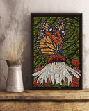 Butterfly Art Vertical Wall Art Prints, Wall Decor Visual Art