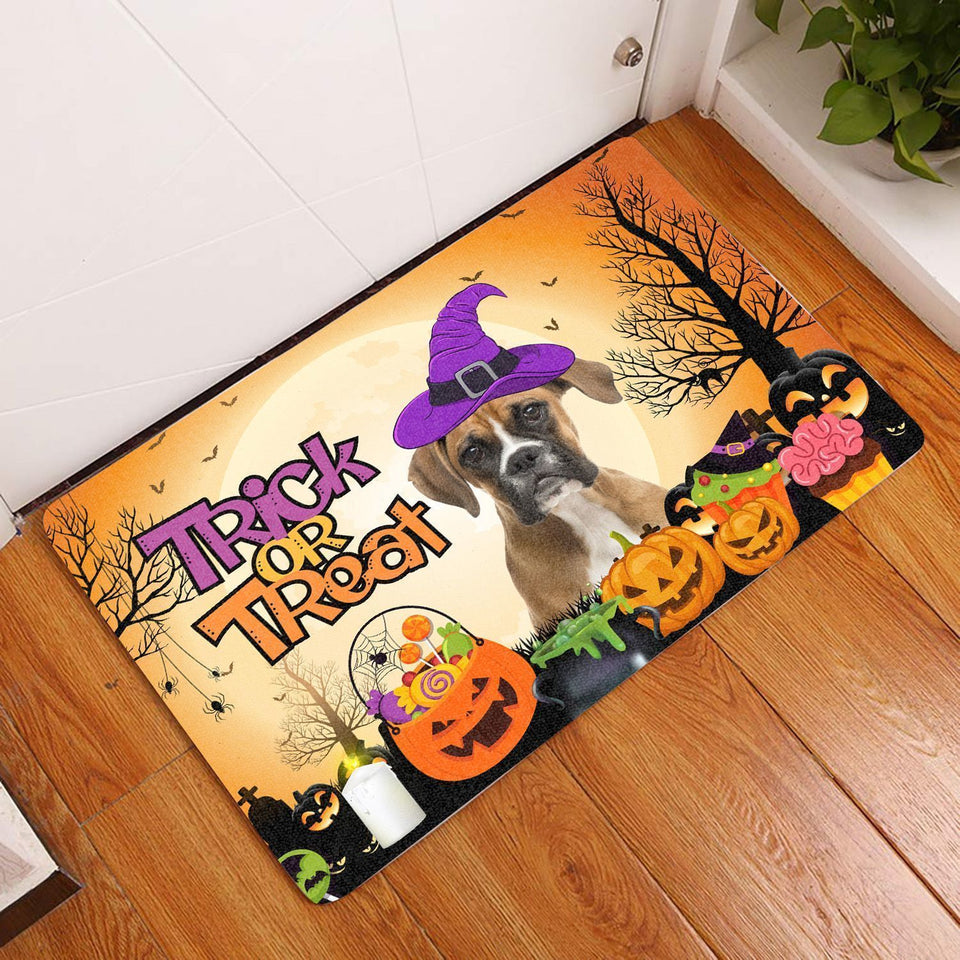 Boxer Halloween Doormat | Best Outdoor Halloween Decoration