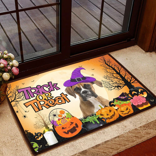 Boxer Halloween Doormat | Best Outdoor Halloween Decoration