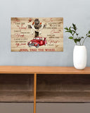 Jesus Take The Wheel Easter Canvas And Poster Wall Decor Visual Art