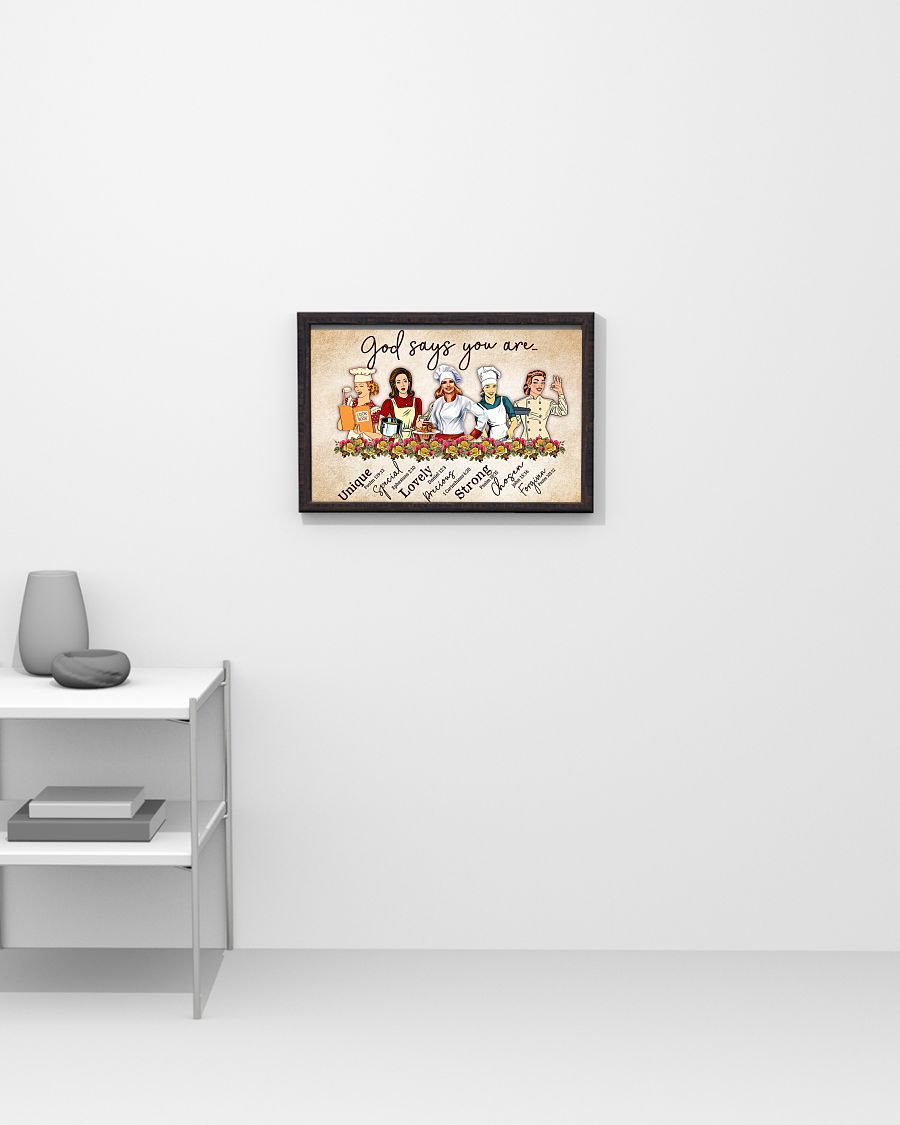 Lunch Lady God Say You Are Poster Easter Canvas Wall Art, Wall Decor Visual Art, Canvas Decor