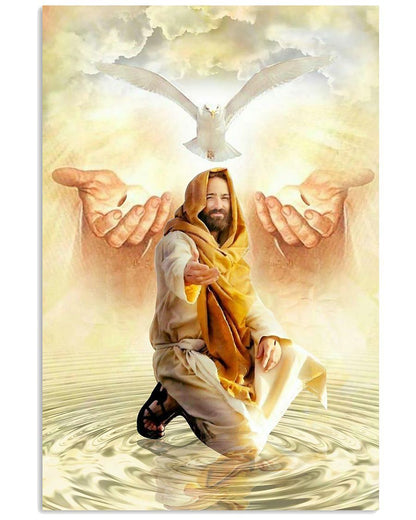 God Believe In Good Things To Come Easter Canvas And Poster, Wall Decor Visual Art, Wall Poster, My Poster Wall