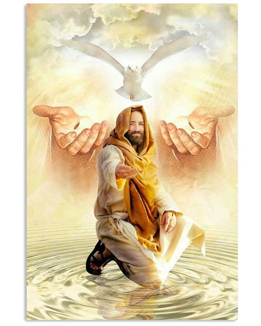 God Believe In Good Things To Come Easter Canvas And Poster, Wall Decor Visual Art, Wall Poster, My Poster Wall
