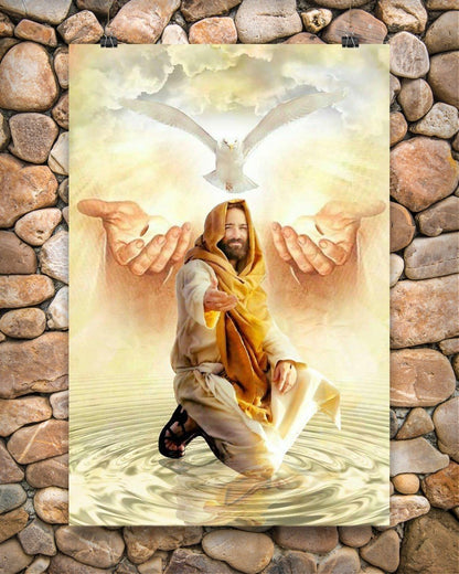God Believe In Good Things To Come Easter Canvas And Poster, Wall Decor Visual Art, Wall Poster, My Poster Wall