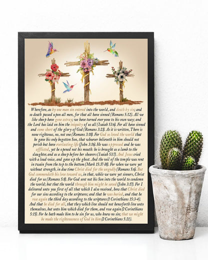 Wherefore Easter Canvas And Poster, Wall Decor Visual Art, Wall Poster, My Poster Wall