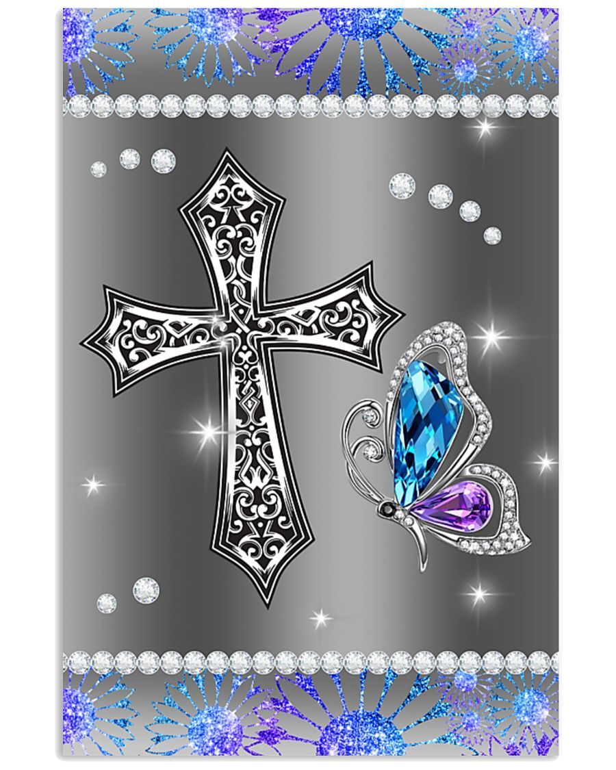 Jesus, Butterfly Easter Canvas And Poster, Wall Decor Visual Art, Wall Poster, My Poster Wall