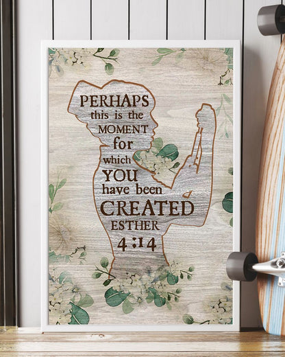 Perhaps This Is The Moment Easter Canvas And Poster, Wall Decor Visual Art, Wall Poster, My Poster Wall