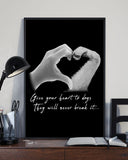 Golden Retriever Give Heart To Dogs Dog Mom Canvas And Poster Wall Decor Visual Art