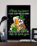 Bulldog Slap You Patrick Dog Mom Canvas And Poster Wall Decor Visual Art