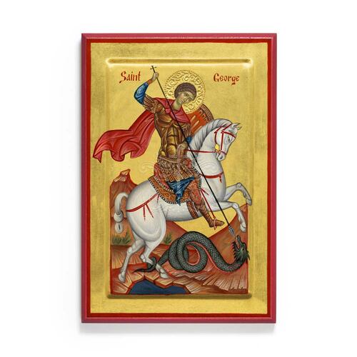 Saint George Canvas And Poster, Wall Decor Visual Art, Art Poster, My Poster Wall