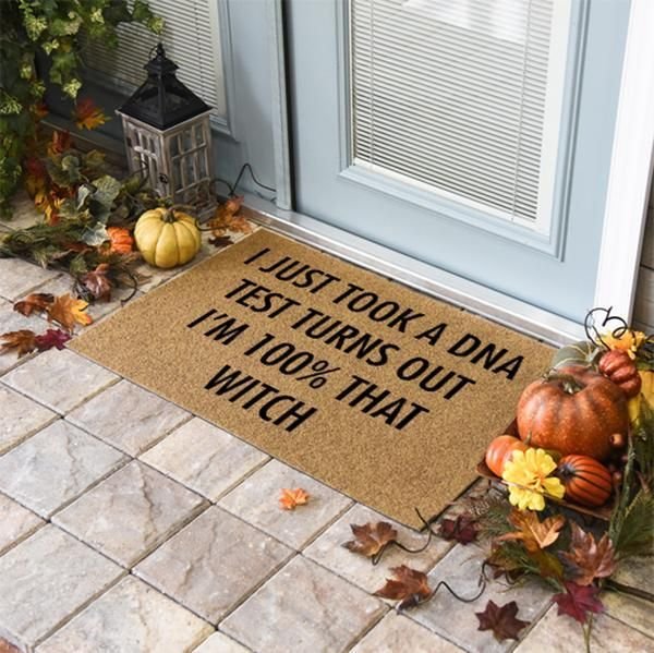 Outdoor Mat- I Just Took A Dna Test Turns Out Doormat Home Decor