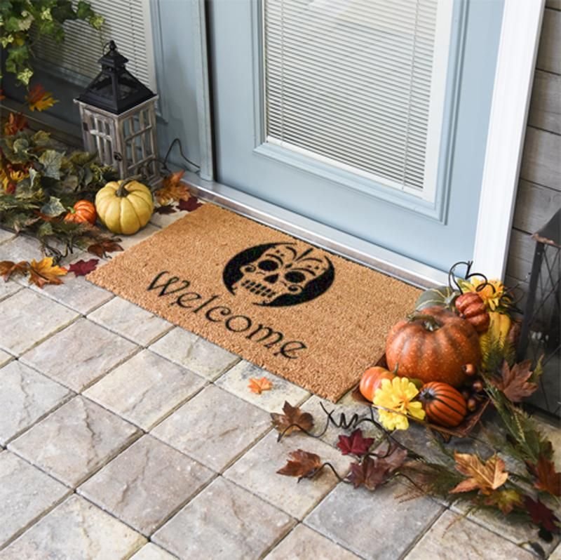 Outdoor Mat- Day Of The Dead Halloween Themed Doormat Home Decor