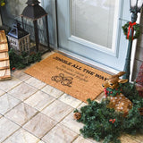 Outdoor Mat- Jingle All The Way Classic Background Door Mat Home Decor