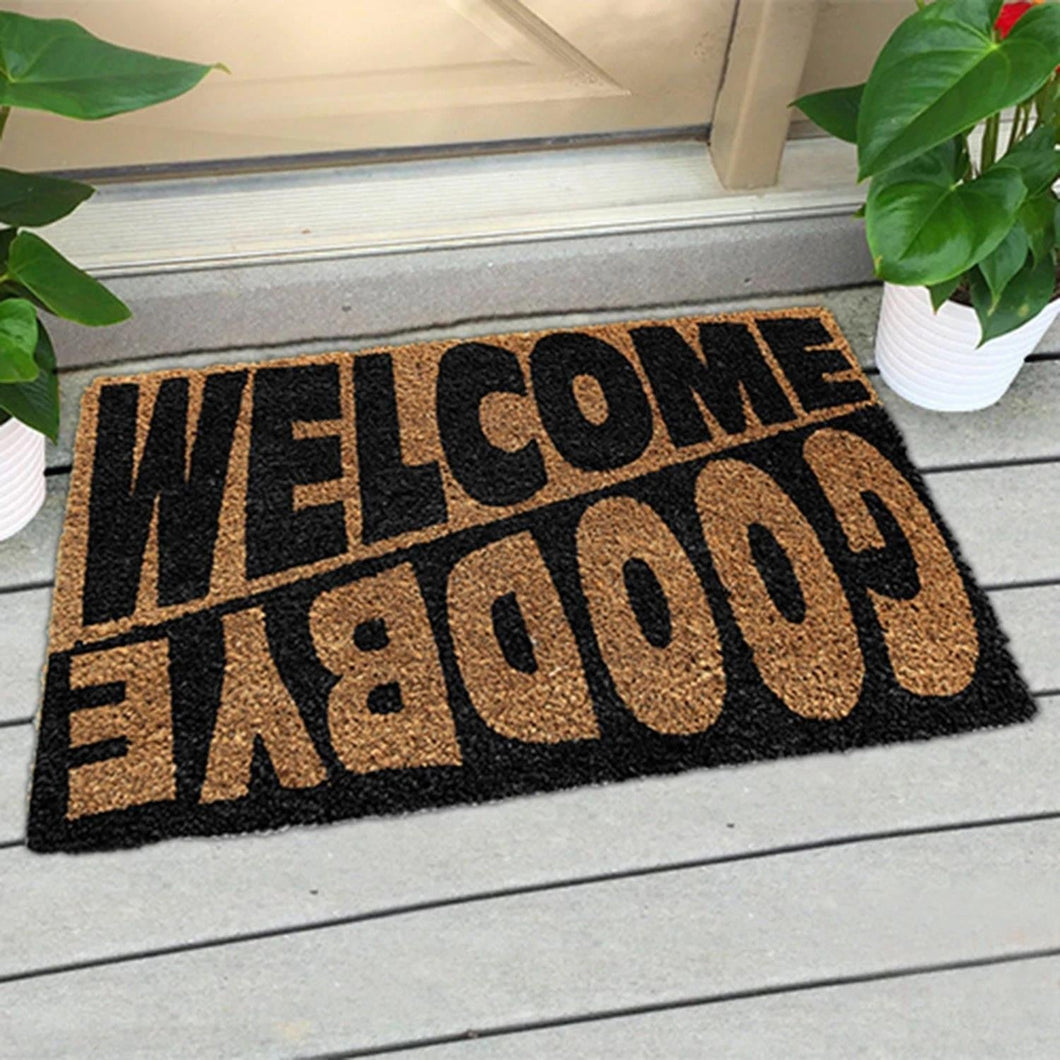 Outdoor Mat- Welcome Goodbye Cool Design Doormat Home Decor