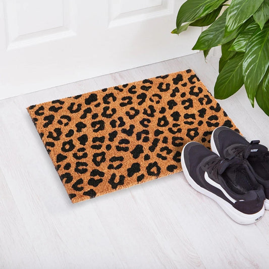 Outdoor Mat- Leopard Skin Texture Cool Design Doormat Home Decor