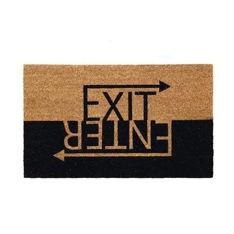 Outdoor Mat- Enter Exit Up And Down Cool Design Doormat Home Decor