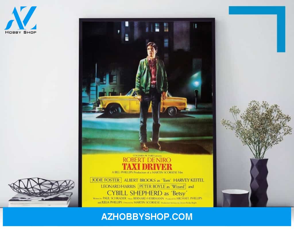 1976 Taxi Driver Canvas And Poster, Canvas Wall Art, Wall Decor Visual Art