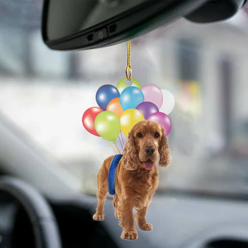 Cocker Spaniel Fly With Bubbles Dog Hanging Ornament Dog Ornament Godmerch