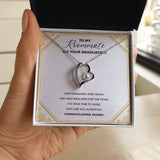 "Keep Dreaming" Roommate Graduation Gift From Bestfriend Roomie Classmate Forever Love Pendant Jewelry Box