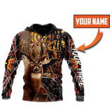 Hunting Gifts Deer Hunting Gifts Hunting Deer Personalized US Unisex Size Hoodie