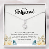 "The Rest Of Mine" Girlfriend Anniversary Necklace Gift From Boyfriend Alluring Beauty Pendant Jewelry Box