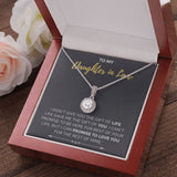 "Gift Of Life" Daughter In Law From Mother-In-Law Father-In-Law Eternal Hope Pendant Jewelry Box Wedding Engagement Birthday Anniversary