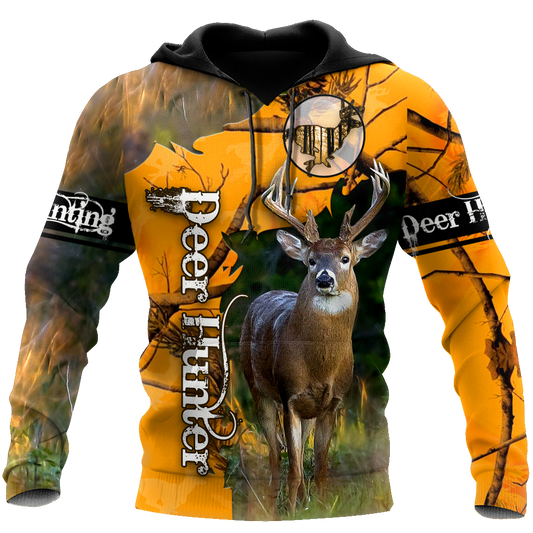 Hunting Gifts Deer Hunting Gifts Deer Hunter US Unisex Size Hoodie