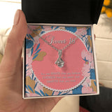 "Braver Than You Believe" Sweet Sixteen Birthday Necklace Gift From Mom Dad Grandma Grandpa Friends Alluring Beauty Pendant Jewelry Box