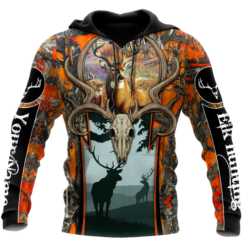 Hunting Gifts Deer Hunting Gifts Hunting Deer Camo US Unisex Size Hoodie