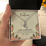 "Be Confident" Bestfriend Graduation Necklace Gift From BFF Friend Soul Sister Bestie Alluring Beauty Pendant Jewelry Box